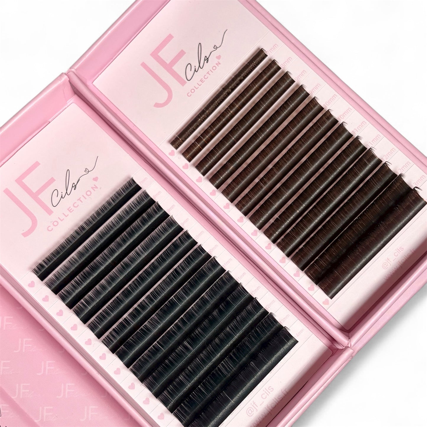 Flat Lashes Black (Cil à Cil Plat) - Boîte Mixte